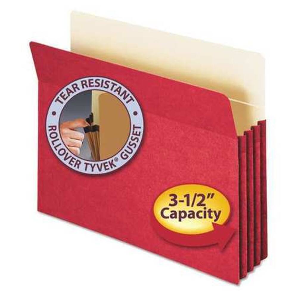 NWT Smead Drop Front Panel Colored File Pockets, Durable & Organized